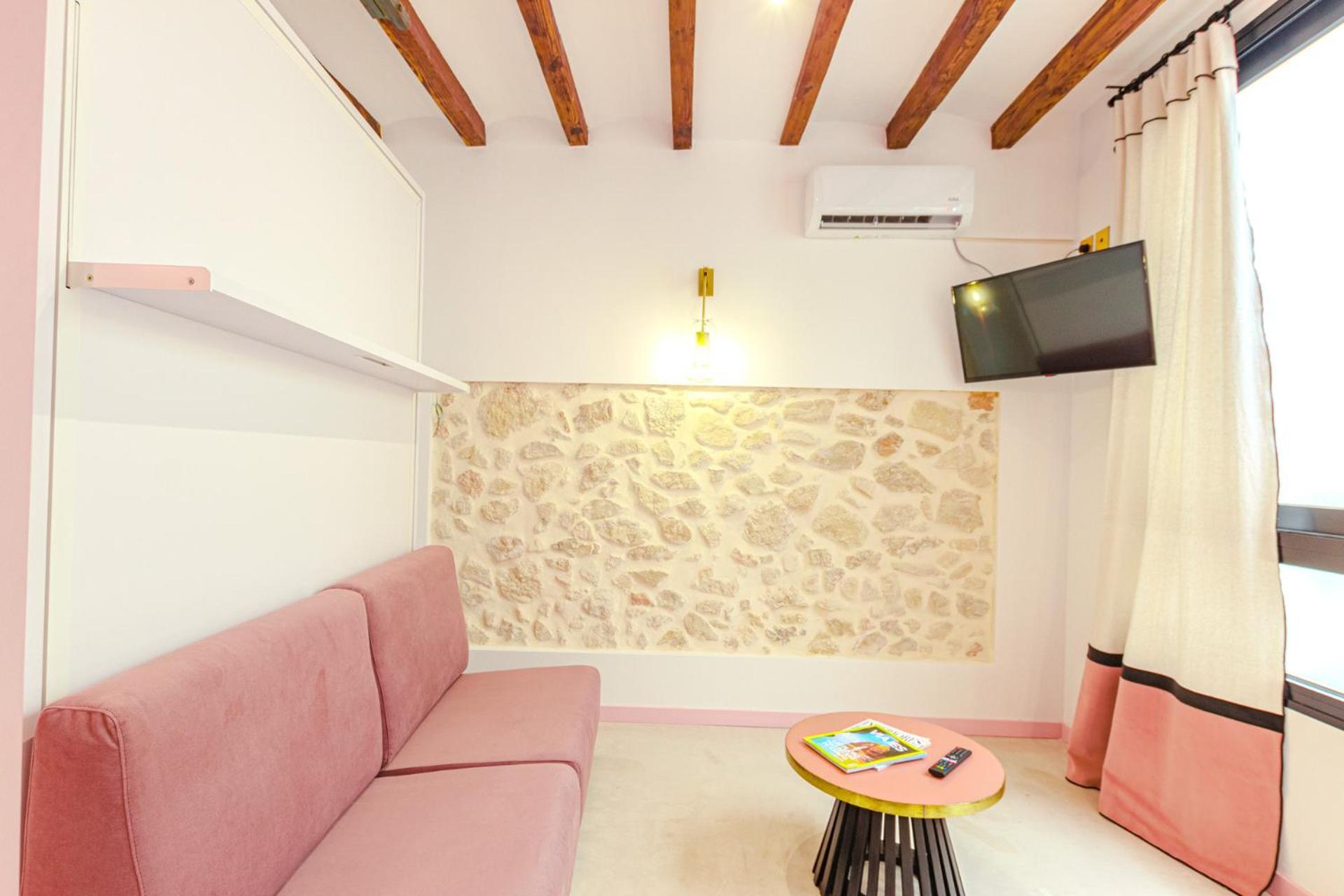 Glamorous Pink Studio In City Center Alicante Exterior photo